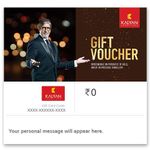 Kalyan Jewellers Gold E-Gift Card - Redeemable at Showroom - Flat 2% Off