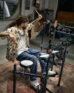 Donner DED-200 Electric Drum Set – Mesh Pads Digital Kit