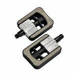FitTrip Bike Pedals 9/16” Foldable Design, Non-Slip Platform Bicycle Pedals with Reflectors, Durable Aluminum for Mountain, Road & BMX Bikes