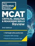 Princeton Review MCAT Critical Analysis and Reasoning Skills Review: Complete Cars Content Prep + Practice Tests (Graduate School Test Preparation)