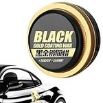 Wax for Black Cars,Professional Black Solid Car Wax for Black Cars | 9 oz Anti-Graffiti Car Ceramic Coating Wax, Easy to Wipe Off Brush Paint Car Care Coat Yuwen