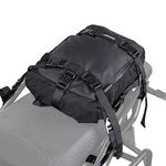 Rhinowalk Motor Pannier Bag 10L Multifunctional Waterproof Rear Rack Trunk Motorcycle Seat Bag Motorbike Saddle Bag Professional Motor Accessories-Black