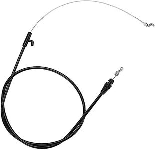 946-1130 Engine Zone Control Cable for Troy Bilt Replacement Lawn Mower 746-1130 Engine Zone Cable with Conduit Length 40", Inner Wire Length 53"