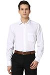 Peter England Men White Full Sleeves Formal Shirt