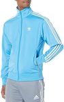 adidas Originals Men's Adicolor Classics Firebird Track Jacket, Sky Rush, Small