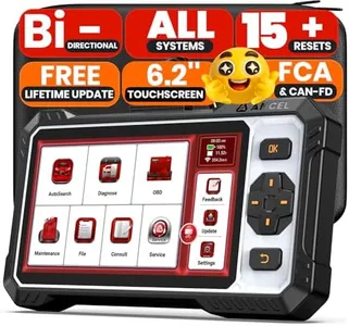 ANCEL OBD2 Scanner FX6100 Bidirectional Scan Tool, All Systems Car Scanner Diagnostic Tool with Active Test, 15+ Reset Services, Oil Light/EPB/BMS/ABS Bleeding/SAS Reset, CAN-FD, AutoVIN, Free Update