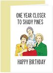 Golden And Girls Birthday Card, Bes