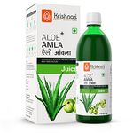 Krishna's Aloe Vera Amla Mix Juice - 1000 ml | A Perfect Mix for Healthy Skin