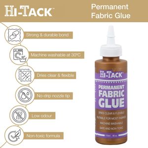 Impex Fabric Glue 115ml – HT1400 Textile Adhesive