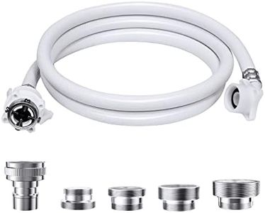 Washing Machine Hoses, Portable Water Inlet Connection and Supply Line, (90 Degree Elbow) quick connect