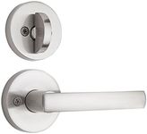 Kwikset 99660-129 Sydney Round Single Cylinder Interior Pack Lever, Satin Nickel