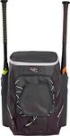 Rawlings | IMPULSE Backpack Equipment Bag | Baseball/Softball | Maroon