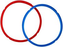 Instant Pot Genuine Silicone Sealing Ring 2 Pack, Red and Blue, 8L