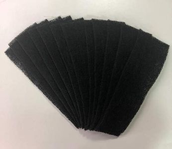 Filter Everything Floor Vent Register Air Filters – 4 x 12 x 1/4 – 10-Pack – Activated Carbon – Dust, Pet Hair, Allergens – Made in USA – Precision Die-Cut