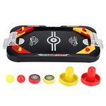 Ice Hockey Toy Air Hockey Game Table Mini Table Top Game Desktop Toys Set for Kids and Adults