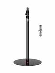 IFOOTAGE Light Stand Monopod RB-A400, 79''Aluminum Camera Monopod with Round Base, 6.9ft Photography Light Stand for Video Light, Flash, Softbox, Tripod Heads, Cameras, Payload 10KG/22lb