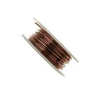 ART IFACT 10 Meters Enameled Copper Wire - 18 Gauge (1.22 mm Diameter) - 99.9% Pure Copper Wire on Spool - Winding Wire - Magnet Wire