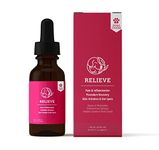 RELIEVE Pet Supplement, for DOGS/CANINES - Oil 30ml | Calming Hemp Supplement | Pain and Inflammation | Procedure Recovery | Skin Irritations | Hot Spots | Stress and Anxiety | Viral Infections | Depression | Separation Anxiety ~ Turmeric ~ Black Pepper ~ OMEGA-3 ~ OMEGA-6 ~ Vitamin Rich | Plant-Based | Preservative Free