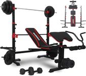 MAIDOMA Olympic Weight Bench Set wi