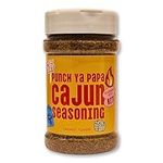 Punch Ya Papa Cajun Seasoning Blend - Jumbo 120g Shaker: All-Purpose Cajun Spice Mix made in the UK, Ideal for Seafood Boil, BBQ, Meat, Veggies, Fish, Louisiana Style Dry Marinade - The GOAT.