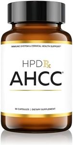 HPD Rx Active Hexose Correlated Compound, 1100mg Shiitake Mushroom Supplement, Natural Immune System Support for Men and Women, 90 Veggie Capsules