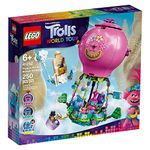 LEGO Trolls World Tour Poppy’s Hot Air Balloon Adventure 41252 Building Kit, an Ideal for Creative Play, New 2020 (250 Pieces)