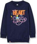 LEGO Girls' Mwa-Sweatshirt Friends, 590 Dark Navy, 18-24 Months