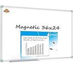Lockways Magnetic Dry Erase Board, 