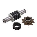 Gear&Drive Sprocket, Clutch Shaft Drive Sprocket Push Bike Gear Kit for 66cc 80cc 2 Stroke Engine Motorized Bicycle