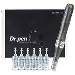 Dr Pen, Dermapen Wireless Electric M8 Microneedling Pen with 36PIN х1, 11 PIN х1 and Nano Round х1 Cartridges Needles, 6 Speed Levels and 0-2.5 mm Depth Adjustable