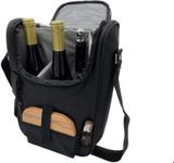 Insulated Wine Carrier Bag, Holds 2