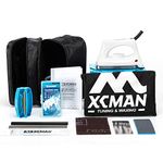 XCMAN Complete Ski Snowboard Tuning and Waxing Kit with Waxing Iron,Ski Wax,Edge Tuner,PTEX for Tuning,Repair and Waxing