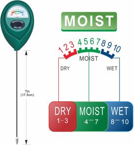 XLUX Soil Moisture Meter – Indoor/Outdoor Plant Water Sensor