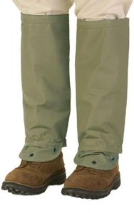 TurtleSkin SnakeArmor Reversible Snake Gaiters - Sage/Sage