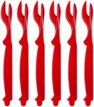 6Pcs Crab Legs Crackers - Crackers Picks Tools Set for Lobster, Crab, Crawfish, Prawns, Shrimp, Easy Opener Shellfish picks knife, Seafood Tools