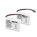 Kruta BT-446 BT-1005 Battery Compatible with Uniden TXC146 TXC400 TXC580 DCT646 DCX770 TCX800 TXC860A TCX950 TRU8885 TRU8888 TRU9460 TRU9465 TRU9480 TRU9485 Handset Phone (2 Pack)