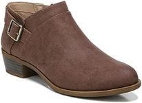 LifeStride Women's Alexi Ankle Boot, Dark Tan