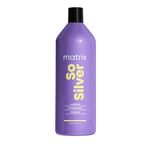 Matrix So Silver Purple Conditioner, Deep Conditioning, Repairs Dull, Blonde & Silver Hair, Non-Color Depositing, For Color Treated Hair, For Dry, Damaged Hair