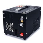 Spritech - PCP Air Compressor, Built-in Current Transformer Portable 4500Psi/30MPa Water/Oil Free, PCP Gun/Gun and Air Pump for Paintball Tank, Powered by 12V DC or