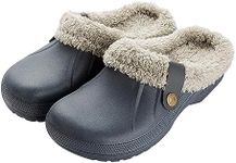 MoneRffi Unisex Fur Lined Clogs Win