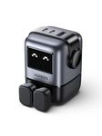 UGREEN Uno Charger 65W USB C Charger Nexode 3-Port GaN Fast Charger Plug Type C Power Adapter Compatible with MacBook Pro, iPhone 16 Pro/16/15, Galaxy S24/S23, Pixel 9, Steam Deck, ROG Ally (Black)