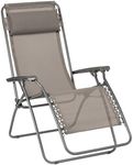 Lafuma Relax Rt2, Chataigne, Steel/Texplast,Polypropylene/ Polyester, For Détente, Uv Resistant, 114x68x87 cm