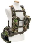 ALPS OutdoorZ Long Spur Camo Turkey Vest Featuring Removable Rear Facing Lumbar Pack, Large Removable Game Bag, and Customizable Call Pocket System, Deluxe