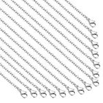 30 Pack 18 Inch Necklace Chain Stai