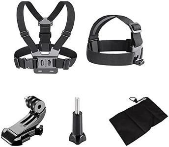 GoPro Accessories Head Helmet Strap Chest Harness Mount Chest Belt for Gopro 9 8 7 6 5 Accessories Strap Mount Adjustable for Gopro Hero 9 8 7 6 5 4 3+2 1