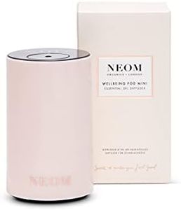 NEOM – Portable Wellbeing Pod Mini Essential Oil Diffuser Nude | Rechargeable USB & Waterless | Aromatherapy Oil Diffuser for Small Spaces…