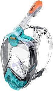 SEAC Libera, New Generation Integrated Snorkeling Mask, Hypoallergenic Silicone, Quick Release, 4 Sizes