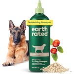 Earth Rated (A Canadian Company), 3-in-1 Deshedding Dog Shampoo and Conditioner, Deodorizing Oatmeal Shampoos for Dogs and Puppies, Great for Smelly Pets, White Tea and Basil Scent, 473 ml