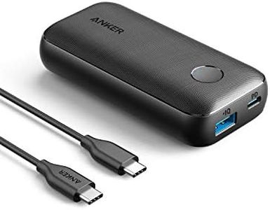 Anker PowerCore 10000 PD Redux, 10000mAh Power Bank USB-C Power Delivery (18W) Portable Charger for iPhone 12/iPhone 11/11 Pro / 11 Pro Max / 8 / X/XS Samsung S10, Pixel 3/3XL, iPad Pro 2018, and More