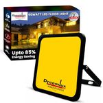 Dreamlux 60 Watt Light Down Chock | Outdoor Flood Lights Waterproof | Flood Light | Focus Lights | Ultra Bright | Aluminium Body | 85% Energy Saving,Durability,Energy Efficient-Warm White Light,Pack-1